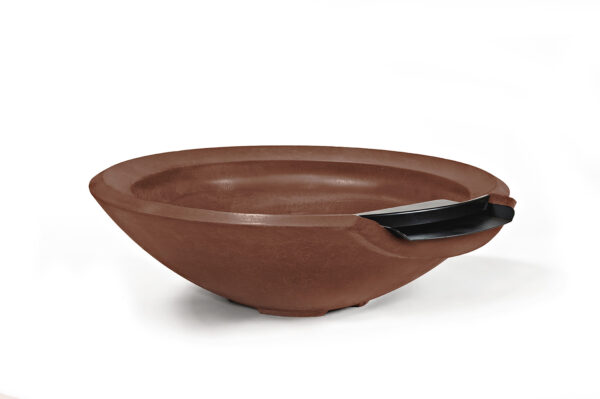 Honed Sienna w/ Black Powder