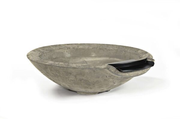 Natural Mossrock w/ Black