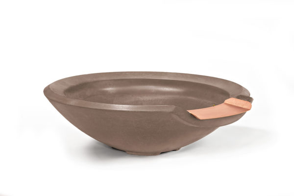 Round Stone Water Bowl